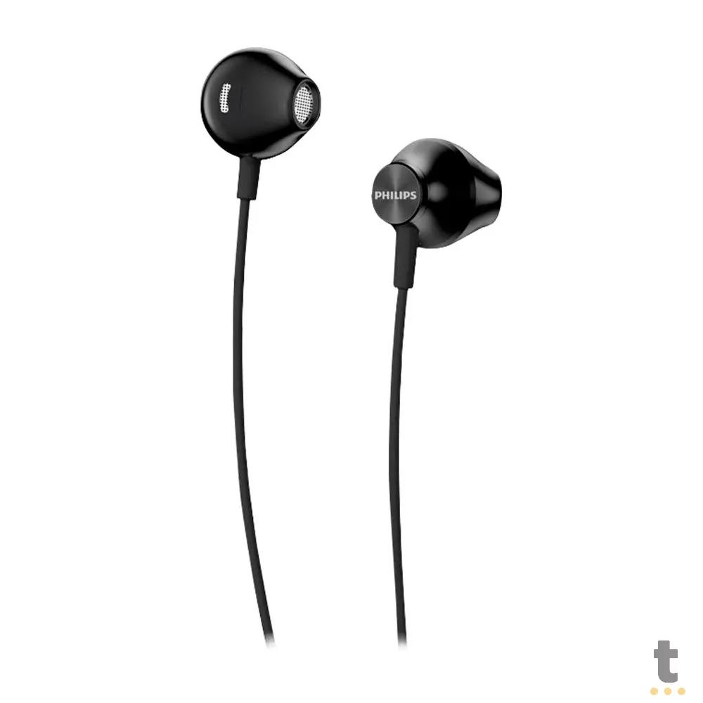 Fone De Ouvido C/ Microfone P3 Philips Preto - TAUE101BK/00 Truedata