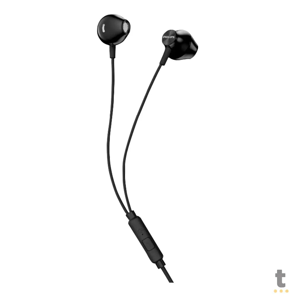 Fone De Ouvido C/ Microfone P3 Philips Preto - TAUE101BK/00 Truedata