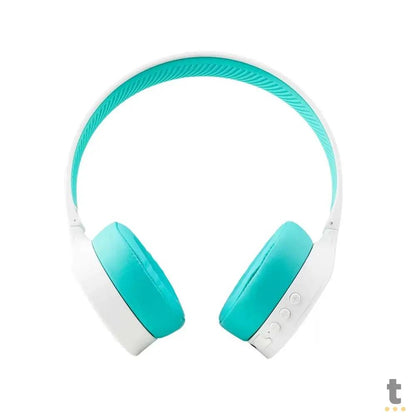 Fone De Ouvido Headphone Bluetooth 5.0 Pulse Branco E Verde - Ph342 Truedata