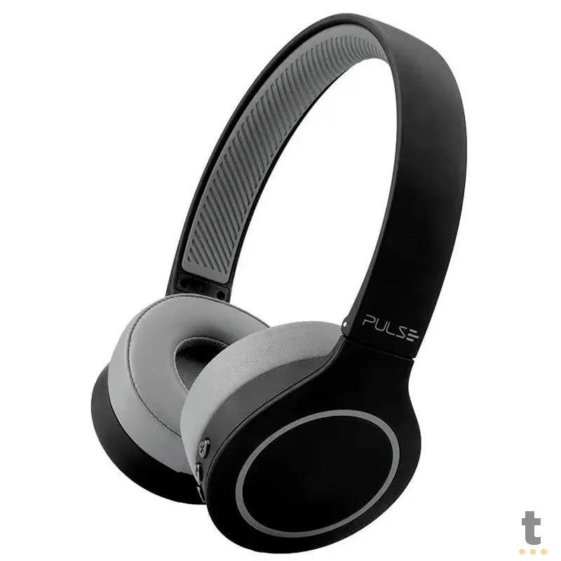 Fone De Ouvido Headphone  Bluetooth 5.0 Pulse Head Beats Preto - Ph339 Truedata