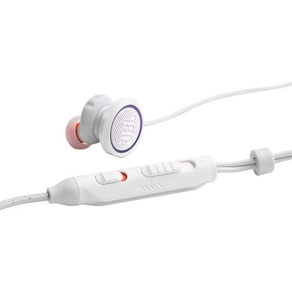 Fone De Ouvido Intra-Auricular P3 Com Fio JBL Quantum 50 Branco - JBLQUANTUM50WHT Truedata