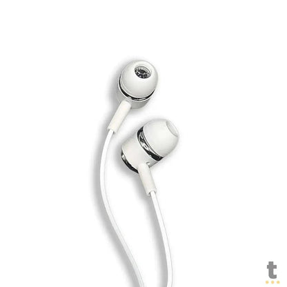 Fone De Ouvido P3 Intra Auricular aGold Premium Branco - FN-A23 Truedata