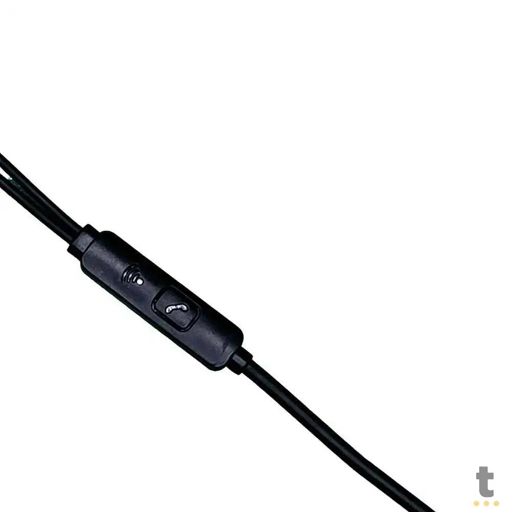 Fone De Ouvido P3 Intra Auricular aGold Premium Preto - FN-A23 Truedata