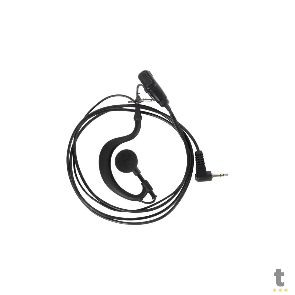 Fone De Ouvido Para Rádio Comunicador Motorola MT01 Preto Truedata