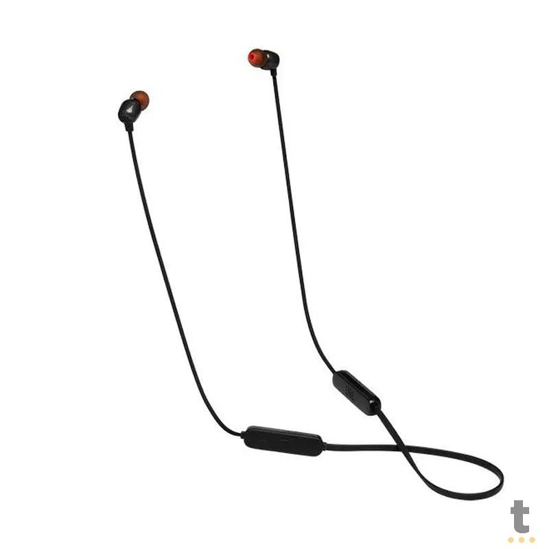 Fone de Ouvido Bluetooth JBL Intra Auricular 115BT Preto - JBLT115BTBLK Truedata