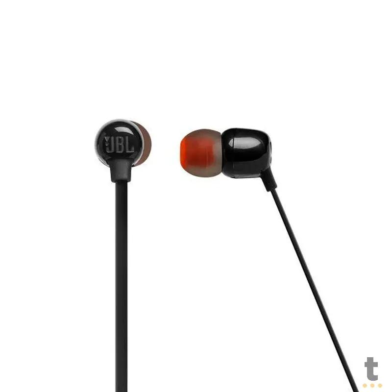 Fone de Ouvido Bluetooth JBL Intra Auricular 115BT Preto - JBLT115BTBLK Truedata