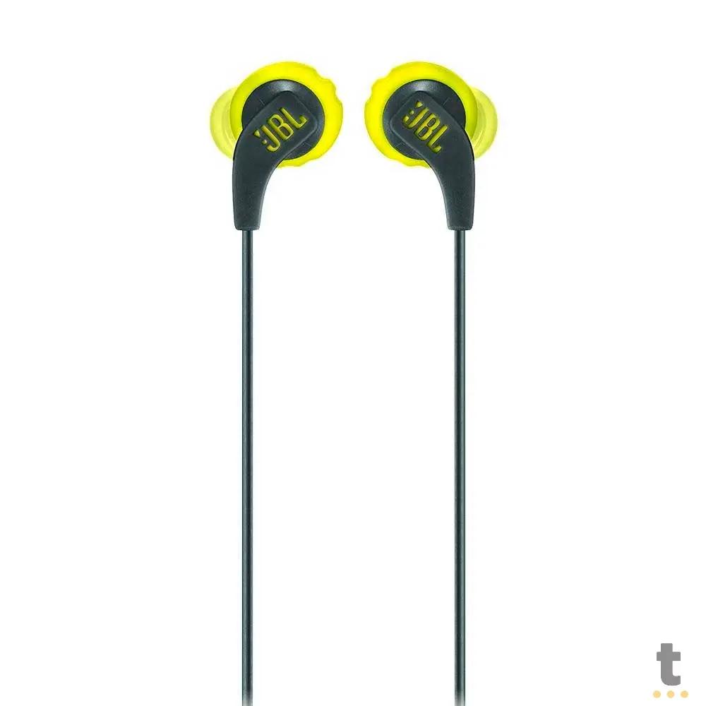 Fone de Ouvido Bluetooth JBL Intra Auricular Endurance Run Preto e Verde Truedata