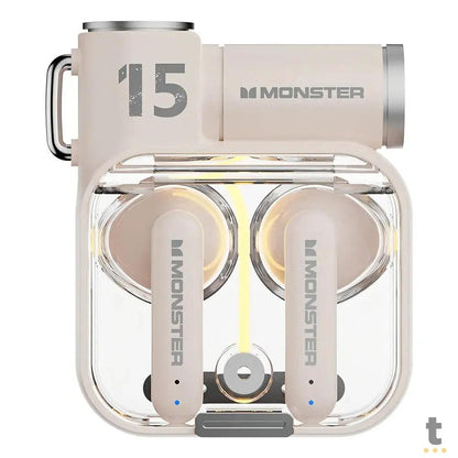 Fone de Ouvido Gamer Sem Fio Monster XKT15 TWS Truedata