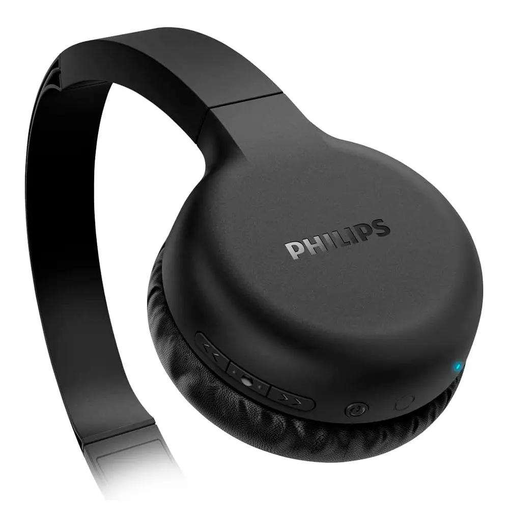 Fone de Ouvido Headphone Bluetooth Philips Preto - TAH1205BK/00 Truedata
