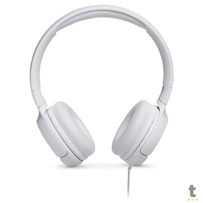 Fone de Ouvido Headphone P2 JBL Tune 500 Branco - JBLT500WHT Truedata