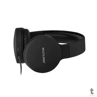 Fone de Ouvido Headphone P2 New Fun Multilaser Dobrável Preto - PH268 Truedata