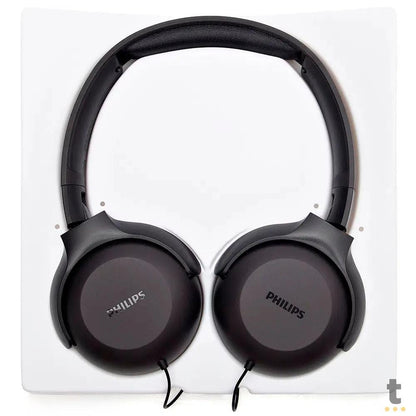 Fone de Ouvido Headphone P2 Philips Preto - TAUH201BK/00 Truedata