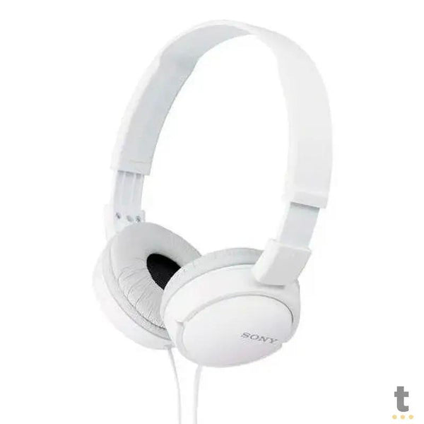 Fone de Ouvido Headphone P2 Sony Branco - MDR-ZX110