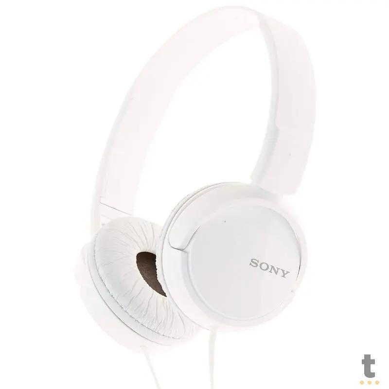 Fone de Ouvido Headphone P2 Sony Branco - MDR-ZX110 Truedata