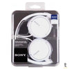 Fone de Ouvido Headphone P2 Sony Branco - MDR-ZX110 Truedata