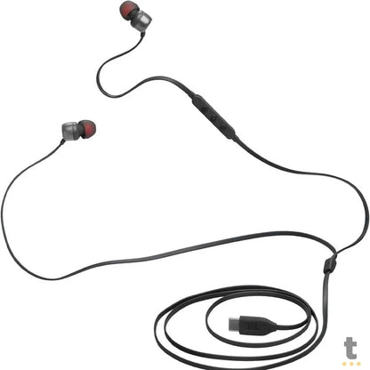 Fone de Ouvido JBL Intra Auricular Usb Tipo C T310C Preto - TUNE310C Truedata