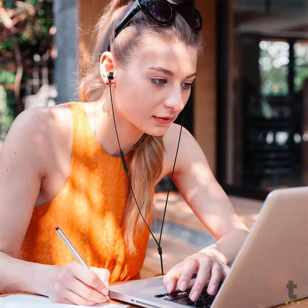 Fone de Ouvido JBL Intra Auricular Usb Tipo C T310C Preto - TUNE310C Truedata