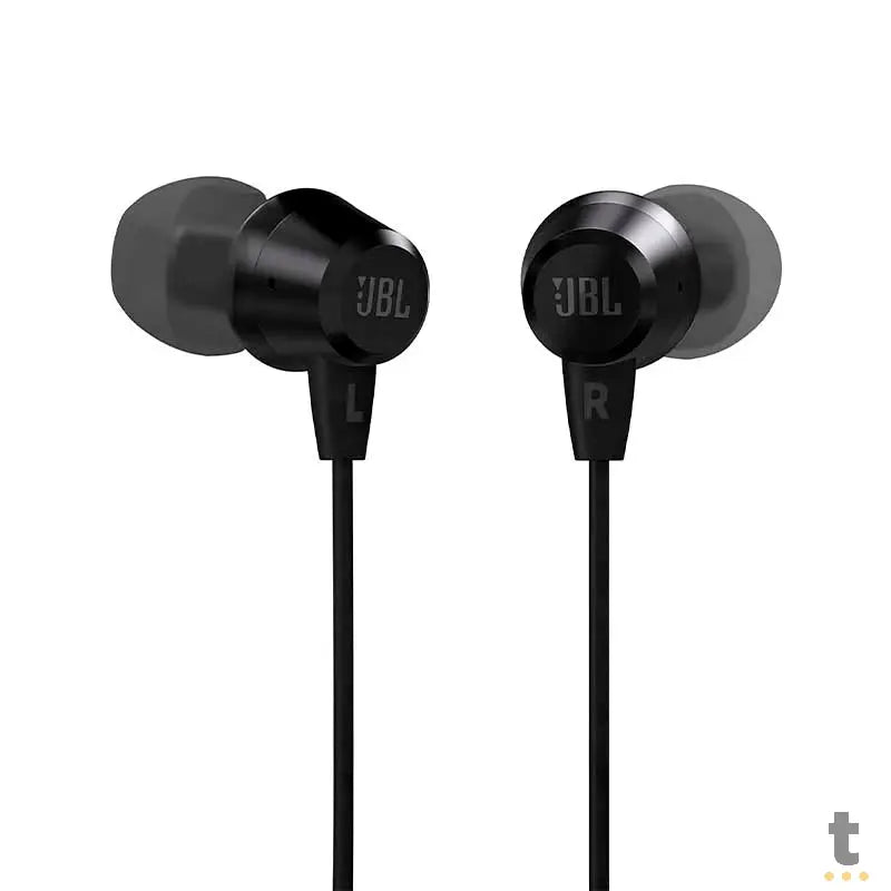 Fone de Ouvido P2 JBL Intra Auricular C50Hi Preto - 278072 Truedata