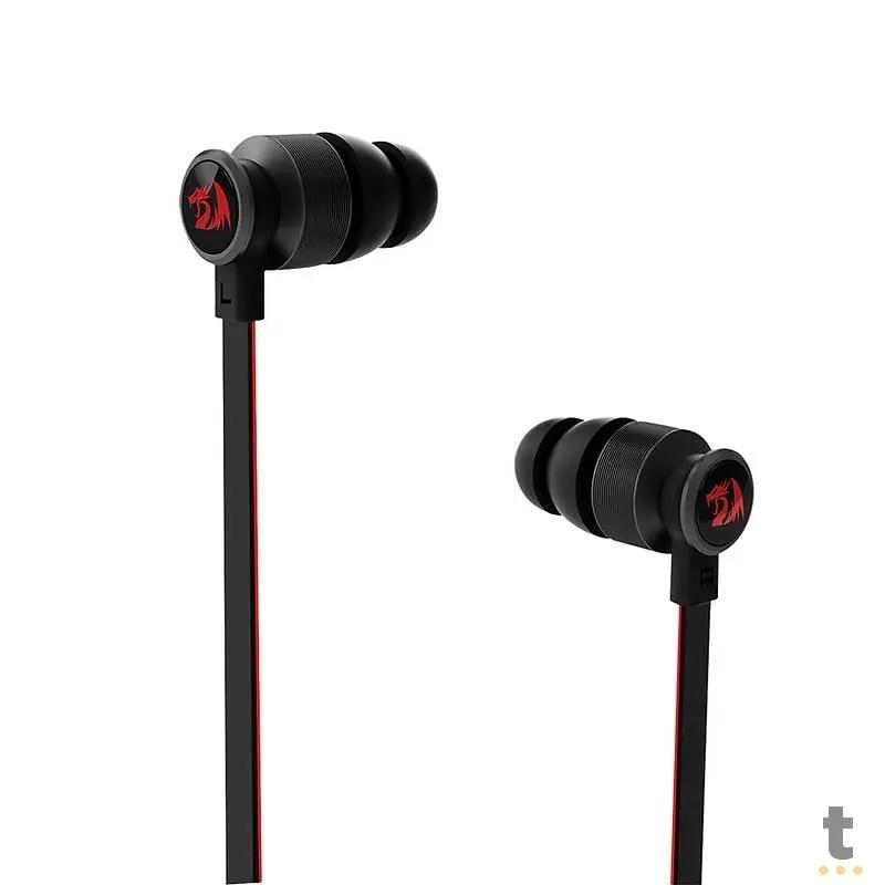 Fone de Ouvido P3 Redragon Intra Auricular Thunder Pro E200 Preto Truedata