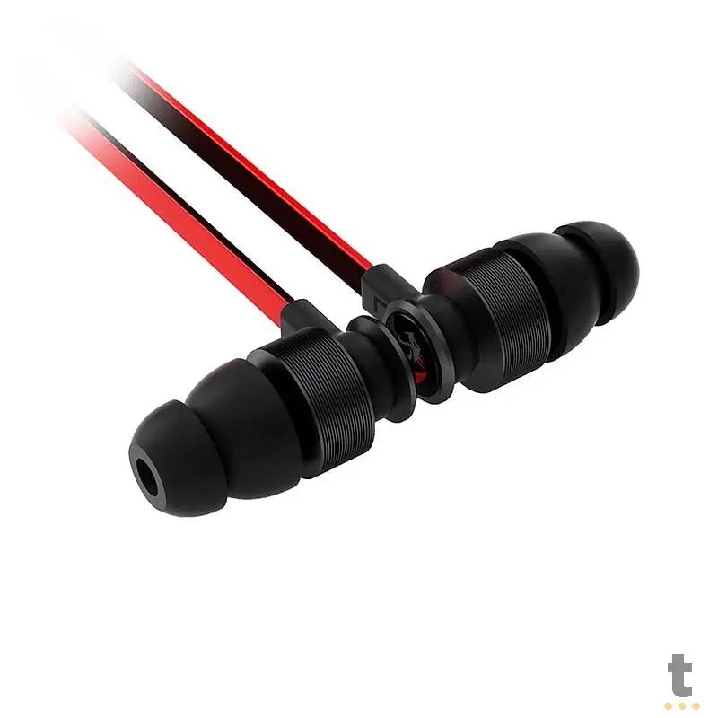 Fone de Ouvido P3 Redragon Intra Auricular Thunder Pro E200 Preto Truedata