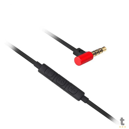 Fone de Ouvido P3 Redragon Intra Auricular Thunder Pro E200 Preto Truedata