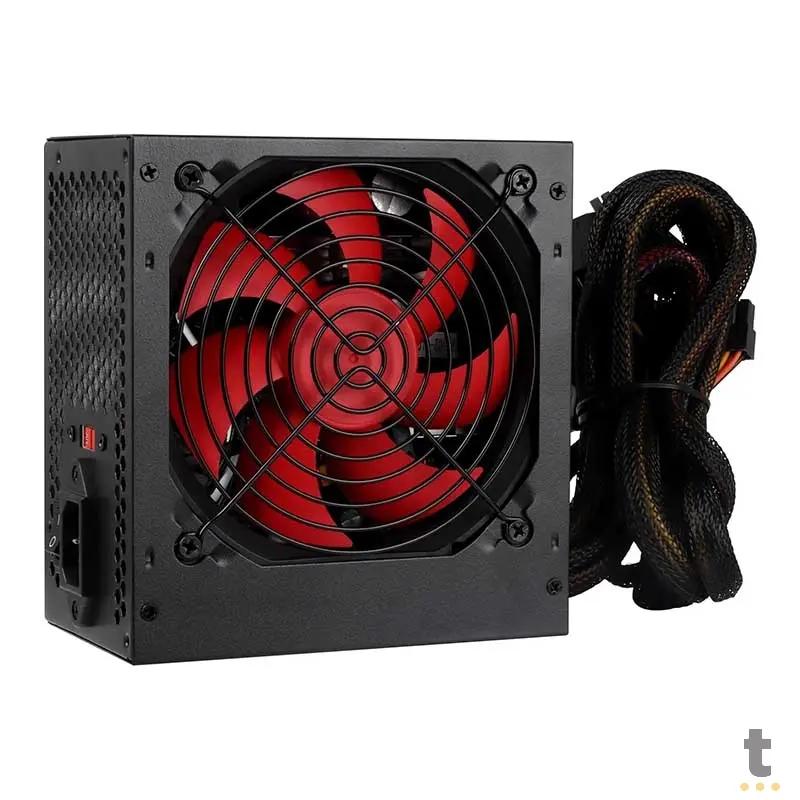 Fonte ATX 500W Fortrek Crusader - 76955 Truedata