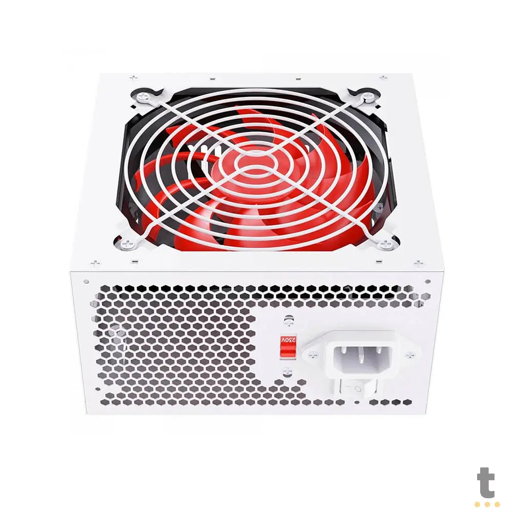 Fonte ATX 500W Fortrek Crusader Branca - 83590 Truedata