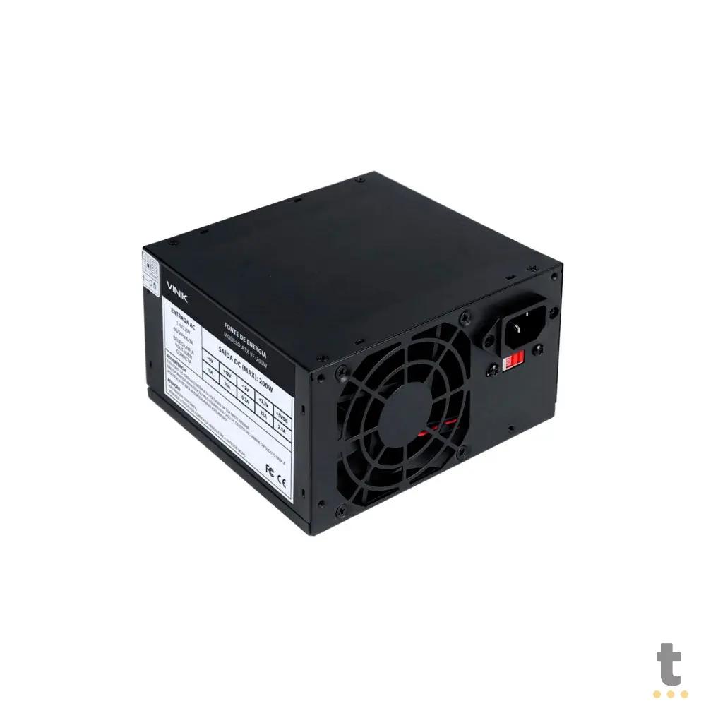Fonte Atx 200w Vinik VF200BK - 136846 Truedata