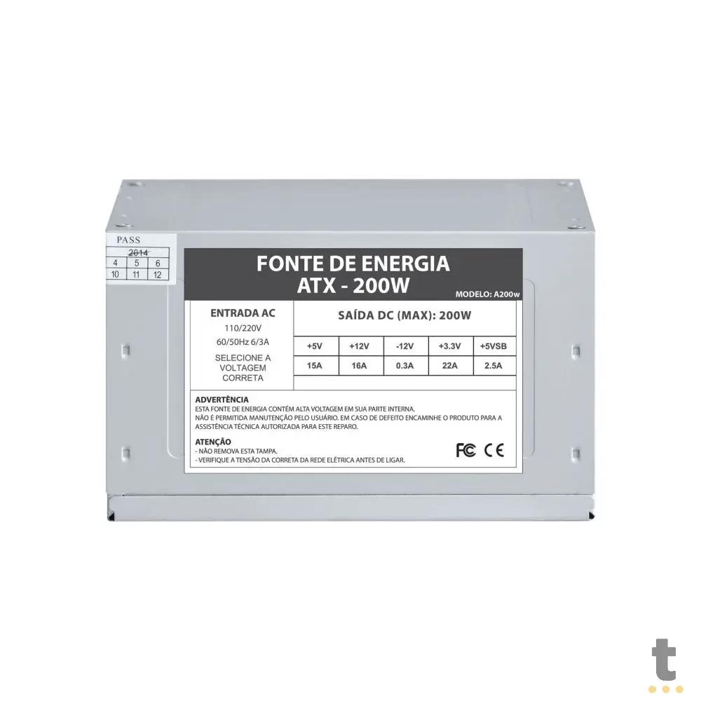 Fonte Atx 200w Vinik VKOEM - 24821 Truedata