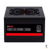Fonte Atx para Gabinete Slim 300W PCYes SFX Real Spark 75+ Pfc Ativo Cabos Flat - SPKP300MBPT Truedata