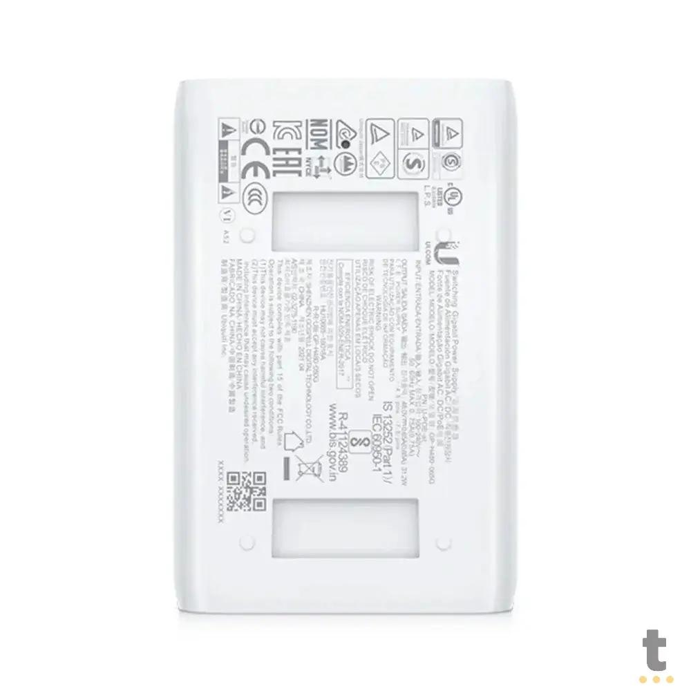 Fonte Injetor PoE+ Gigabit Ubiquiti 30W - U-POE-AT Truedata