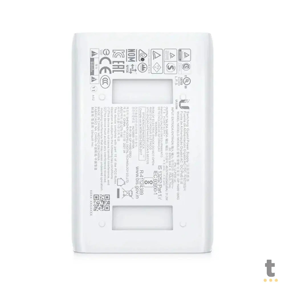 Fonte Injetor PoE+ Gigabit Ubiquiti 30W - U-POE-AT Truedata