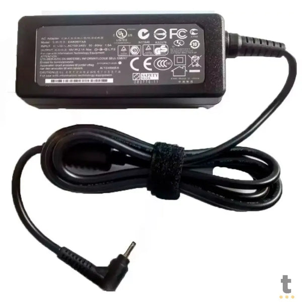 Fonte Para Notebook 45W Asus 19V 2.1A Plug Redondo 0.2mm