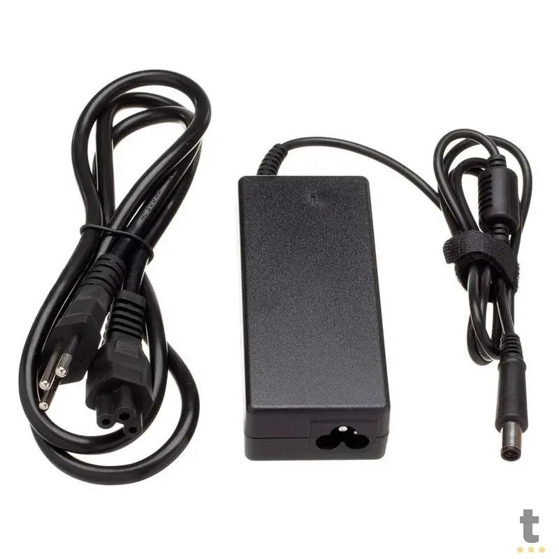 Fonte Para Notebook 65W Hp 18.5v 3.5a Conector Ponta Preta 1.7mm Truedata