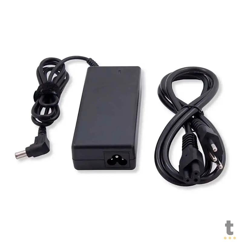 Fonte Para Notebook 90W Toshiba Sony e Positivo 100V - 240V 19v 4.7a 6.6*4.4mm Truedata