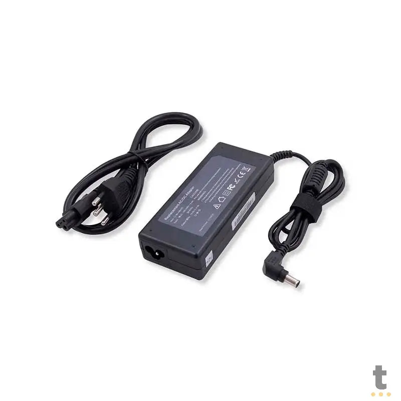 Fonte Para Notebook 90W Toshiba Sony e Positivo 100V - 240V 19v 4.7a 6.6*4.4mm Truedata