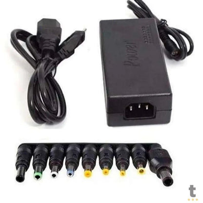 Fonte Para Notebook Universal 120w Amazônia Tec 12-24V Truedata