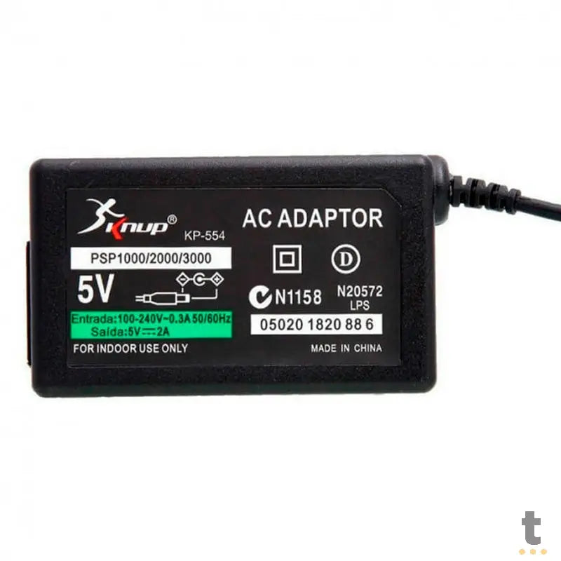 Fonte Para PSP 10W Bivolt Knup Kp-554 - 5V DC Truedata