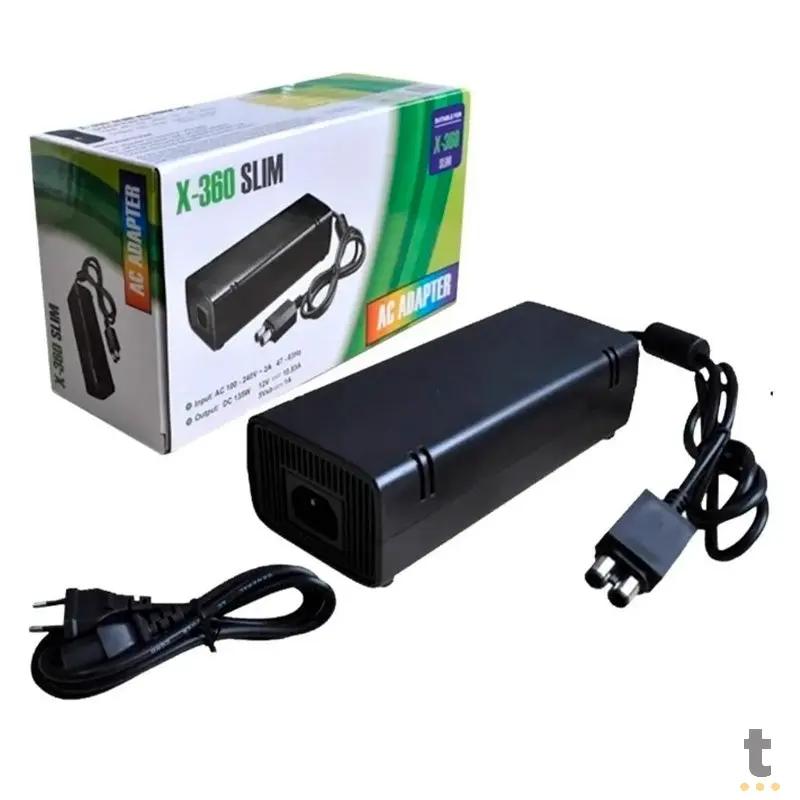 Fonte Para Xbox 360 Super 120w Slim B-Max Bivolt Truedata