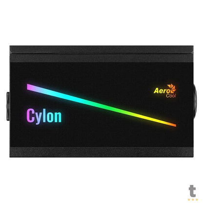 Fonte Real 700w Aerocool 80 Plus Bronze Cylon Pfc Ativo S/ Cabo Biv Truedata