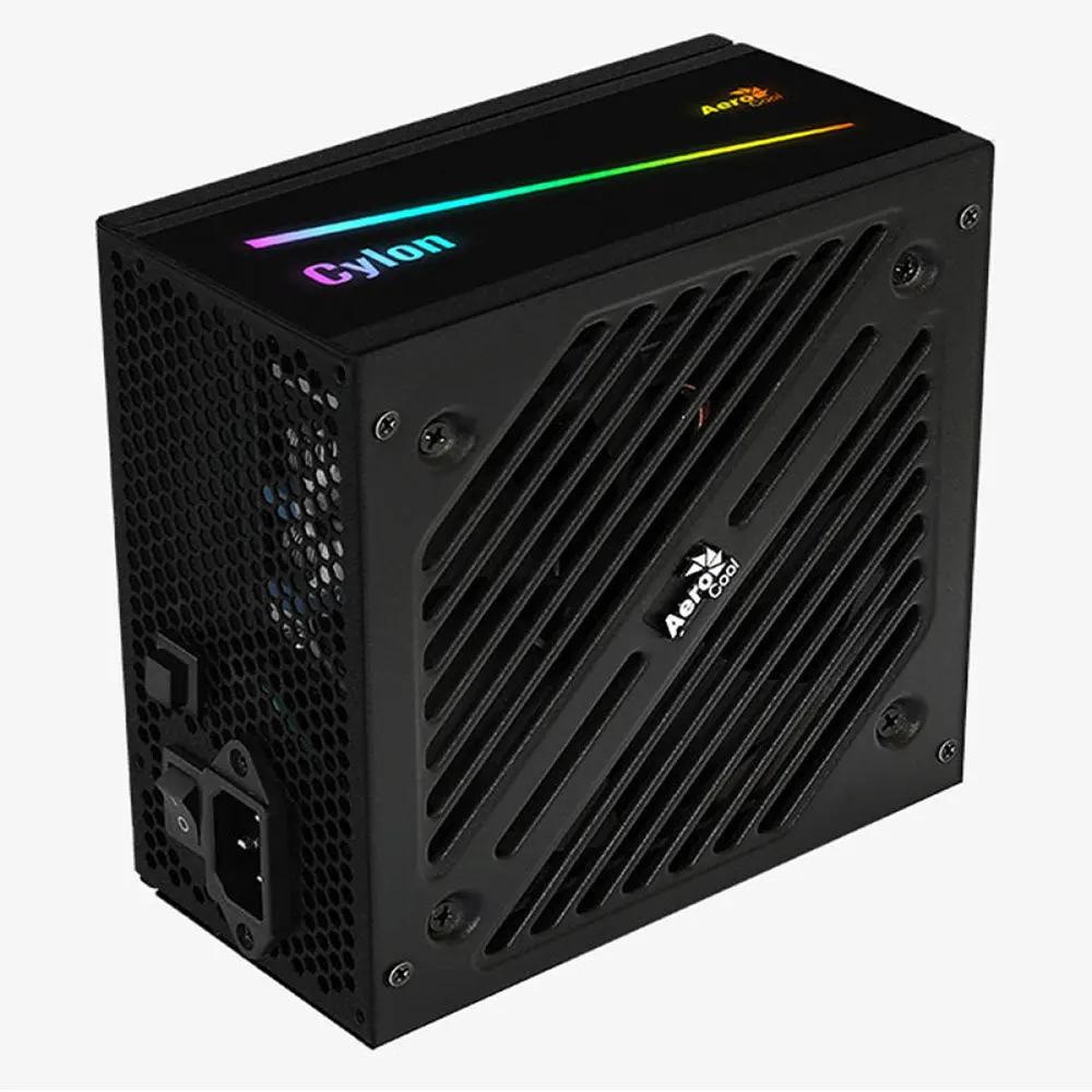 Fonte Real 700w Aerocool 80 Plus Bronze Cylon Pfc Ativo S/ Cabo Biv Truedata