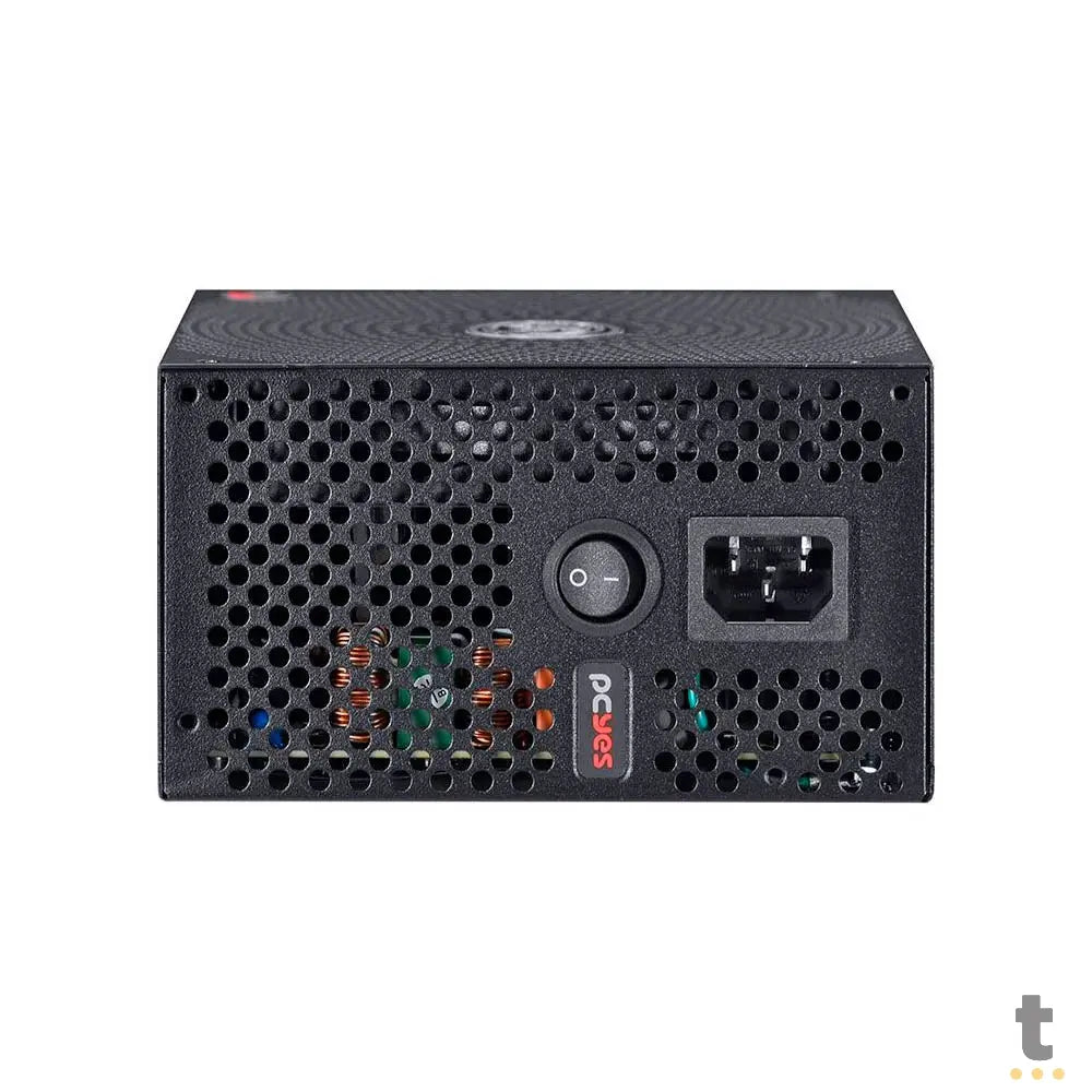 Fonte Real Atx 450w Electro V2 Series 80 Plus Bronze PCYes Pfc Ativo - ELECV2PTO450W Truedata
