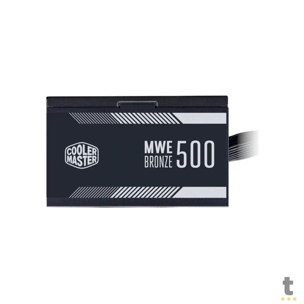 Fonte Real Atx 500w Cooler Master MWE 80 Plus Bronze PFC Ativo Preto -  MPE-5001-ACAAB-WO Truedata