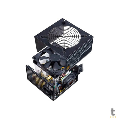Fonte Real Atx 500w Cooler Master MWE 80 Plus Bronze PFC Ativo Preto -  MPE-5001-ACAAB-WO Truedata