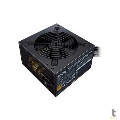 Fonte Real Atx 500w Cooler Master MWE 80 Plus Bronze PFC Ativo Preto -  MPE-5001-ACAAB-WO Truedata