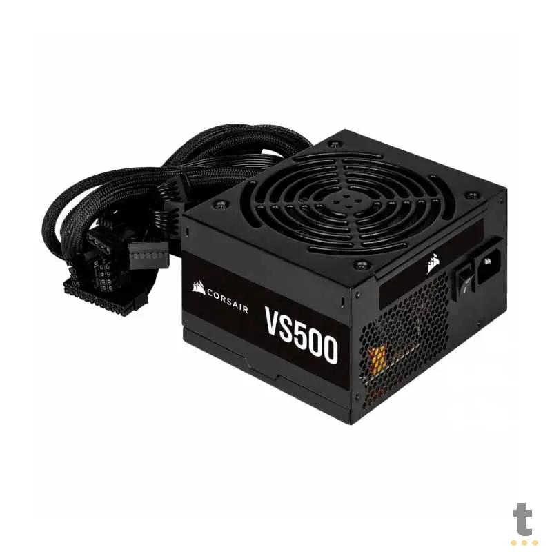 Fonte Real Atx 500w Corsair Vs500 80 Plus White - CP-9020223-BR Truedata