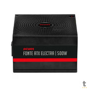 Fonte Real Atx 500w Electra PCYes Pfc Ativo - ELEC500W
