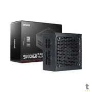 Fonte Real Atx 500w Shocker Full Modular 80 Plus PCYes Pfc Ativo Black Vulcan - FM500WBV