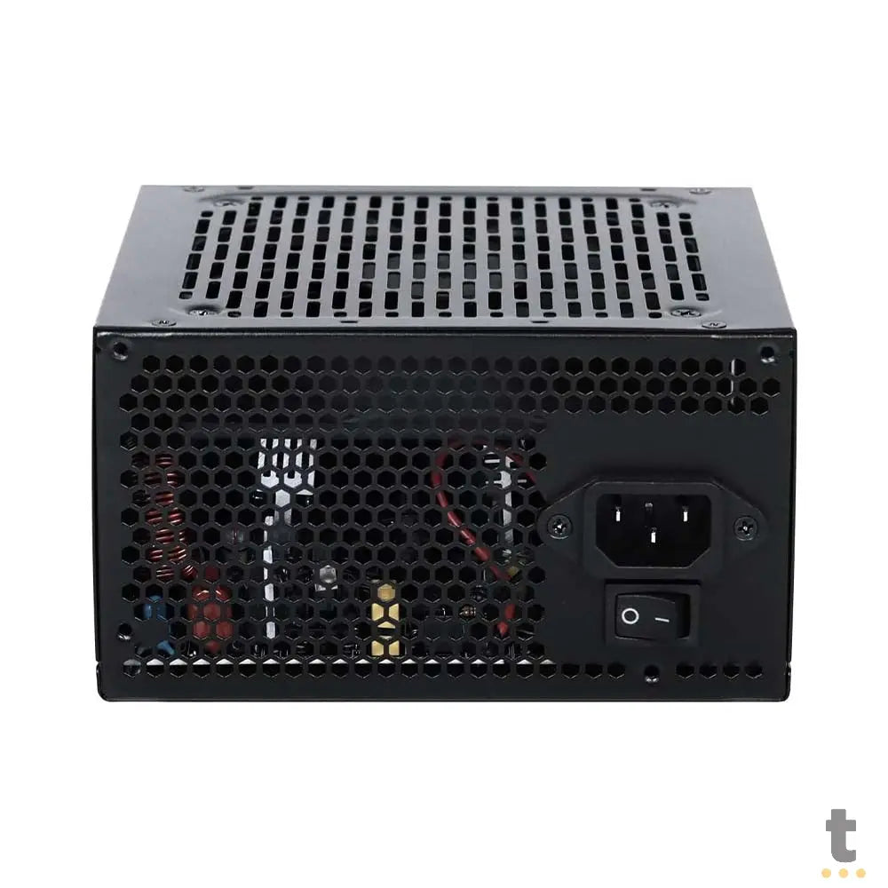 Fonte Real Atx 500w Shocker Full Modular 80 Plus PCYes Pfc Ativo Black Vulcan - FM500WBV Truedata