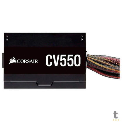 Fonte Real Atx 550w Corsair 80 Plus CV550 Bronze - Cp-9020210-BR Truedata
